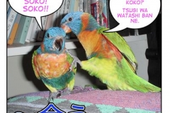 〜合う=~ au