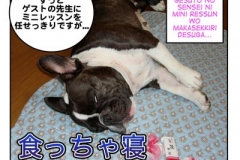 食っちゃ寝=kucchane